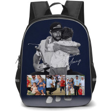 Golf Cameron Young Backpack School Bag StudentPack - Cameron Young Family Celebration Poster