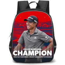 Golf Collin Morikawa Backpack School Bag StudentPack - Collin Morikawa World Golf Champion Poster