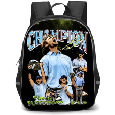 Golf Tommy Fleetwood Backpack School Bag StudentPack - Tommy Fleetwood Champion Trophy Poster