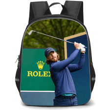 Golf Tommy Fleetwood Backpack School Bag StudentPack - Tommy Fleetwood Rolex Sponsored Tournament Poster