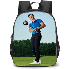 Golf Viktor Hovland Backpack School Bag StudentPack - Viktor Hovland Stylish Golfer Poster