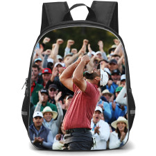 Golf Jon Rahm Backpack School Bag StudentPack - Jon Rahm Victory Celebration Poster