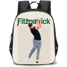 Golf Matt Fitzpatrick Backpack School Bag StudentPack - Matt Fitzpatrick Vector Art Poster