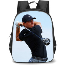 Golf Rory McIlroy Backpack School Bag StudentPack - Rory McIlroy Signature Swing Capture Poster