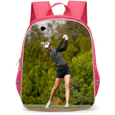 Golf Nelly Korda Backpack School Bag StudentPack - Nelly Korda Powerful Drive Poster