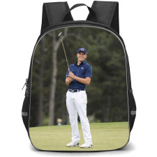 Golf Jordan Spieth Backpack School Bag StudentPack - Jordan Spieth 2015 Masters Tournament Candid Poster