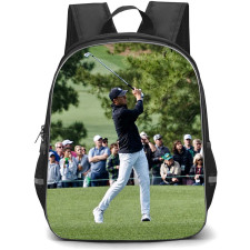 Golf Jordan Spieth Backpack School Bag StudentPack - Jordan Spieth Fairway Swing Poster