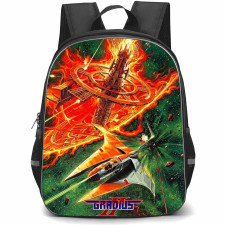 Gradius Backpack School Bag StudentPack - Gradius 2 Game Cover Art
