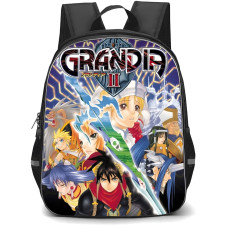 Grandia Backpack School Bag StudentPack - Grandia 2 Characters Fierce Game Poster