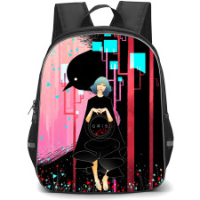Gris Backpack School Bag StudentPack - Gris Desert Bird Silhouette Poster
