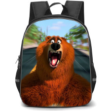 Grizzy & The Lemmings Grizzy Backpack StudentPack - Grizzy Scared Face