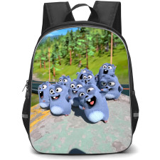 Grizzy & The Lemmings Lemmings Backpack StudentPack - Lemmings Naughty Face