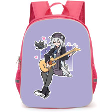 Guardian Tales Cecil Backpack StudentPack - Cecil Bat Guitar Singing Sticker