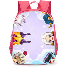 Guardian Tales Backpack StudentPack - Character Peeking Pixel Poster