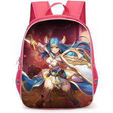Guardian Tales Erina Backpack StudentPack - Erina Sword Fighting Portrait Poster