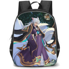 Guardian Tales Garam Backpack StudentPack - Garam Peeking Forest Portrait