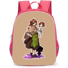 Guardian Tales Loraine Backpack StudentPack - Loraine Holding Head Portrat Sticker