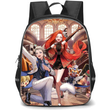 Guardian Tales Backpack StudentPack - Mad Trio Panda Happy Portrait Poster