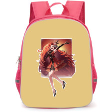 Guardian Tales Scarlet Backpack StudentPack - Scarlet Singing Portrait Sticker