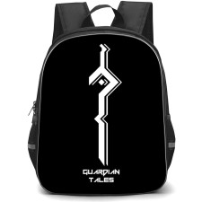 Guardian Tales Backpack StudentPack - Series Logo In Black Background
