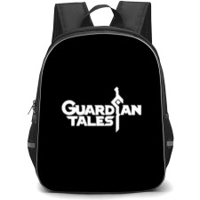 Guardian Tales Backpack StudentPack - Series Wordmark In Black Background