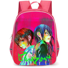 Mobile Suit Gundam GQuuuuuuX Backpack School Bag StudentPack - Amate Yuzuriha And Nyaan Back To Back Series Portrait Poster