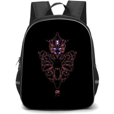 Mobile Suit Gundam GQuuuuuuX Red Gundam Backpack School Bag StudentPack - Red Gundam Avatar Line Art Portrait