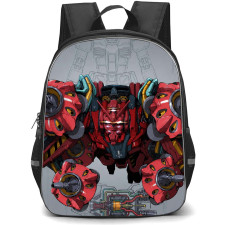 Mobile Suit Gundam GQuuuuuuX Red Gundam Backpack School Bag StudentPack - Red Gundam Blueprint Portrait Poster