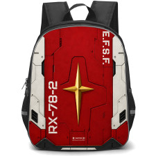Gundam Backpack School Bag StudentPack - Gundam RX-78-2 Shield Poster