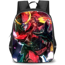Gurren Lagann Backpack StudentPack - Gurren Lagann Attacking Watercolor Art