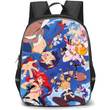 Gurren Lagann Backpack StudentPack - Characters Flying in the Sky