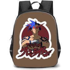 Gurren Lagann Kamina Backpack StudentPack - Kamina Pose Sticker Art