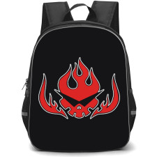 Gurren Lagann Backpack StudentPack - Team Gurren Black Glass Logo
