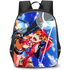 Gurren Lagann Yoko Littner Backpack StudentPack - Yoko Littner Lay Down Using Sniper