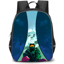 Halo Master Chief Backpack StudentPack - Master Chief Becomes The Hero