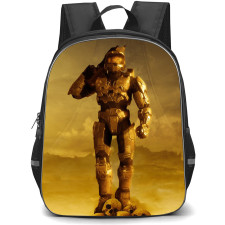 Halo Master Chief Backpack StudentPack - Master Chief Stand On Skulls