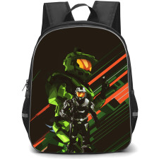 Halo Master Chief Backpack StudentPack - Master Chief Vivid Color Minimalist
