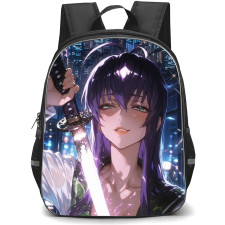 Highschool Of The Dead Saeko Busujima Backpack School Bag StudentPack - Saeko Busujima Sword Glowing Fierce Portrait