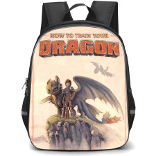 How To Train Your Dragon Backpack StudentPack - How To Train Your Dragon Alternative Movie Poster