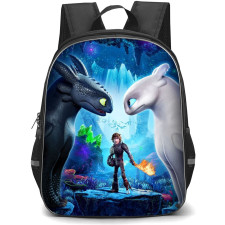 How To Train Your Dragon Backpack StudentPack - How To Train Your Dragon The Hidden World HD Poster