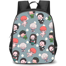 Hunter X Hunter Backpack StudentPack - Hunter X Hunter Characters Chibi Art Pattern Art