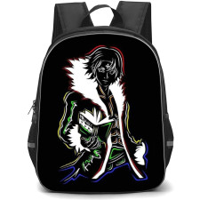 Hunter X Hunter Chrollo Lucilfer Backpack StudentPack - Hunter X Hunter Chrollo Lucilfer Pop Art On Black Background
