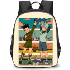 Hunter X Hunter Backpack StudentPack - Hunter X Hunter Gon Freecss Killua Zoldyck Portrait Standing