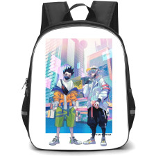 Hunter X Hunter Backpack StudentPack - Hunter X Hunter Gon Freecss Killua Zoldyck Posing Illustration