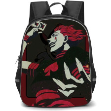 Hunter X Hunter Hisoka Backpack StudentPack - Hunter X Hunter Hisoka Smiling Side Portrait