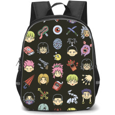 Hunter X Hunter Backpack StudentPack - Hunter X Hunter Phantom Troupe Avatar Pattern Art