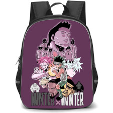 Hunter X Hunter Backpack StudentPack - Hunter X Hunter Team Gon VS Razor Comic Art