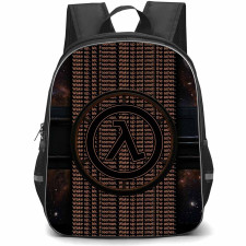 Half-Life Backpack School Bag StudentPack - Half-Life Wake Up Mr Freeman Phrase Poster