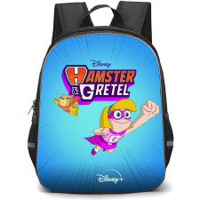 Hamster & Gretel Backpack StudentPack - Hamster & Gretel Official Poster 2022 Blue Background