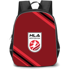 Handball Liga Austria Meisterliga Backpack School Bag StudentPack - Large Logo With Stripe